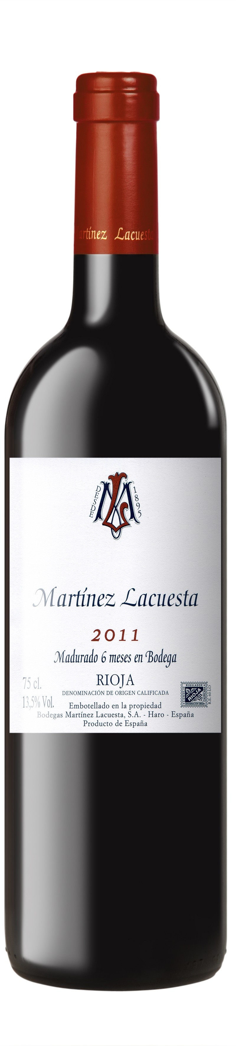 Martinez Lacuesta  Rioja  1/2 Bottle