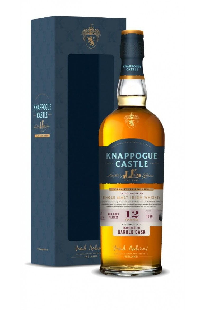 Knappogue Barolo 12 Yo Single Malt Irish Whiskey