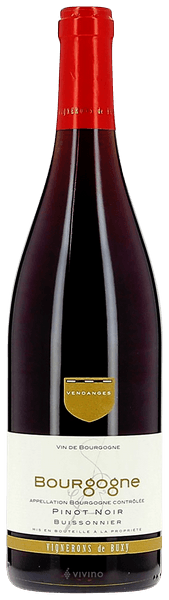 Buxy Pinot Noir Buissonnier Cote Chalonnaise
